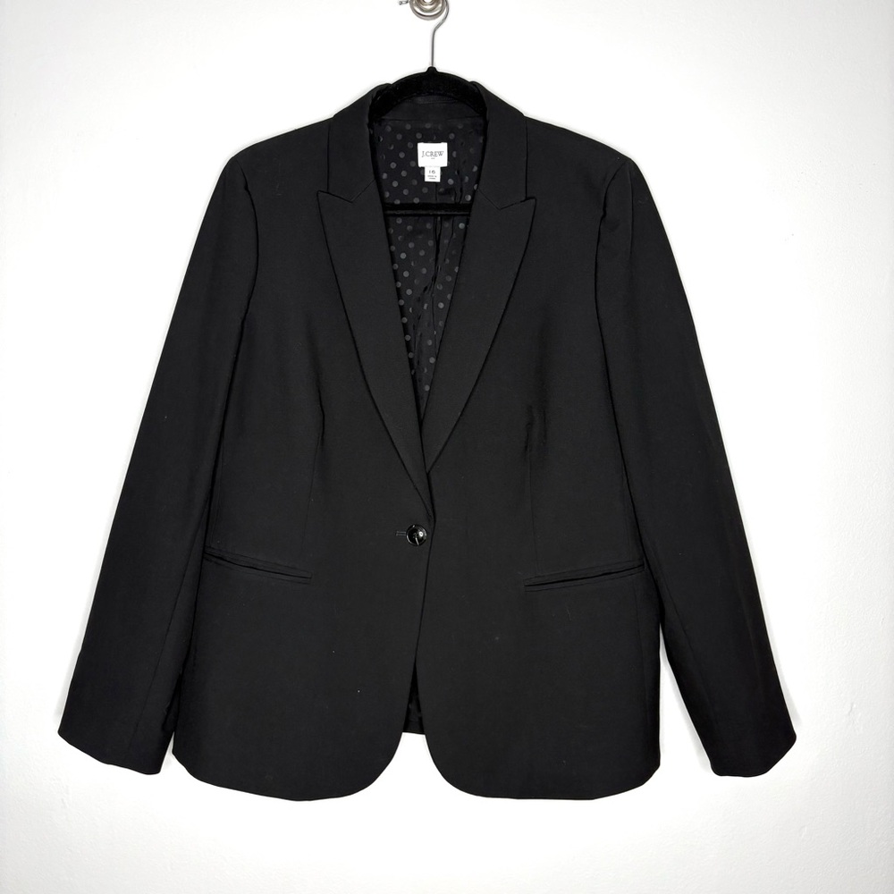J. Crew Factory Ruby Blazer Jacket Single Button … - image 4